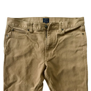 J. Crew Tan Cotton Duck Canvas Jeans 32x30